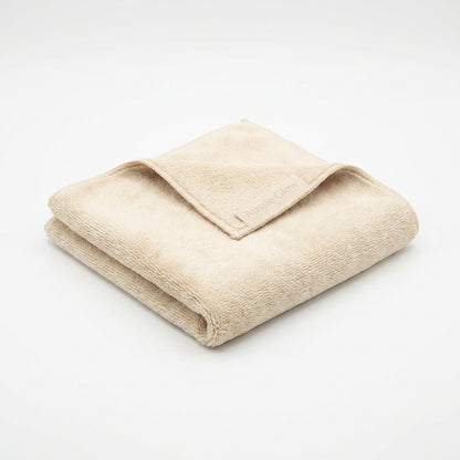 Aussie Glow microfiber buffing cloth — folded product shot